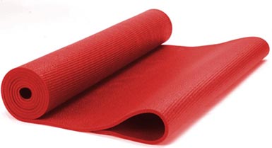 Red Yoga Mat